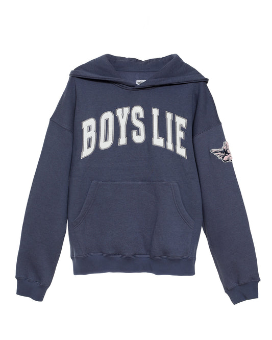 Boys Lie In Too Deep Racer Hoodie