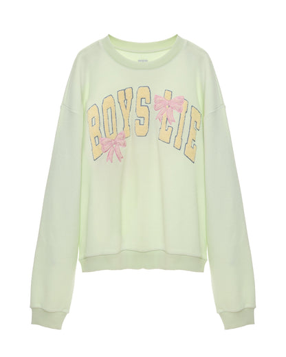 Boys Lie Bows Kara Crewneck