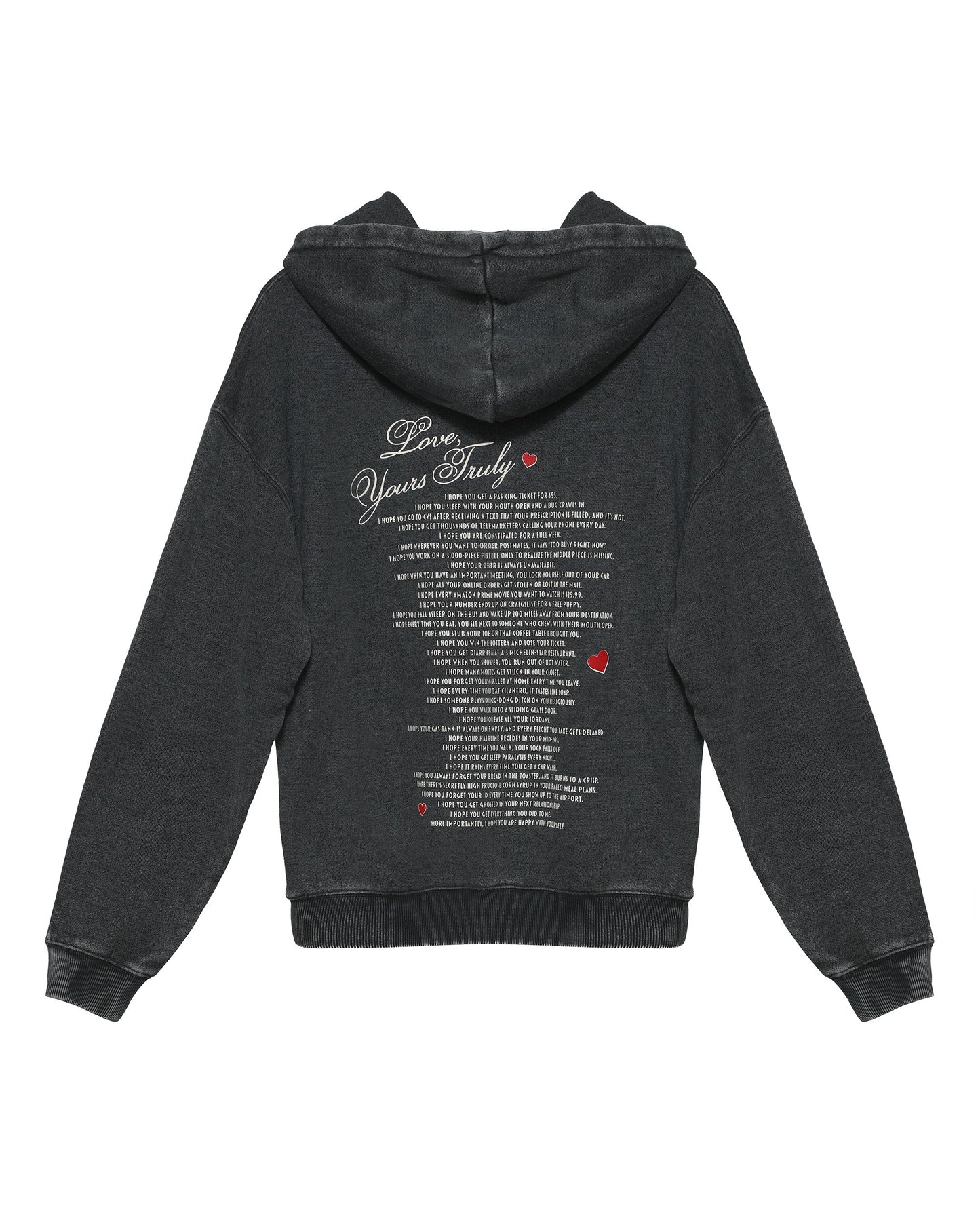 Boys Lie Yours Truly Holiday Racer Hoodie