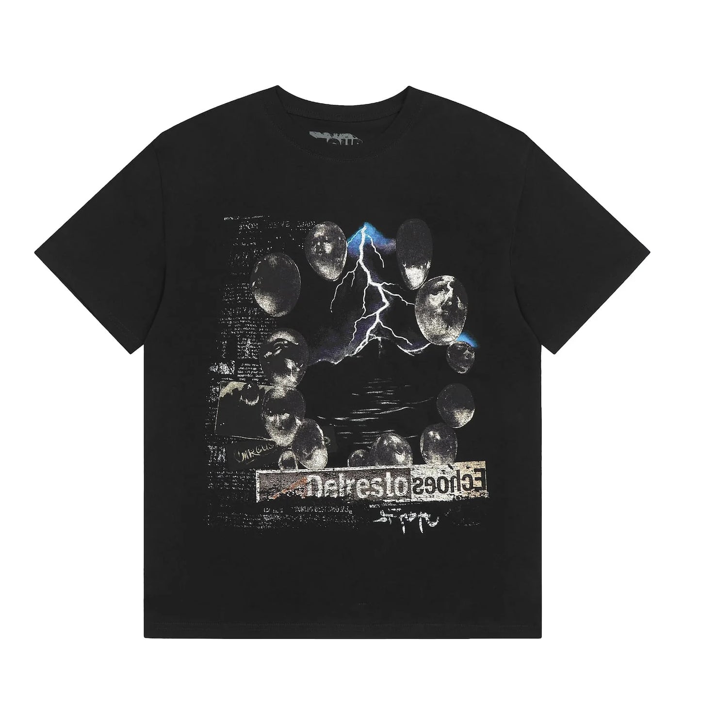 Travis Scott Utopia Echoes Circus Maximus Tee Black