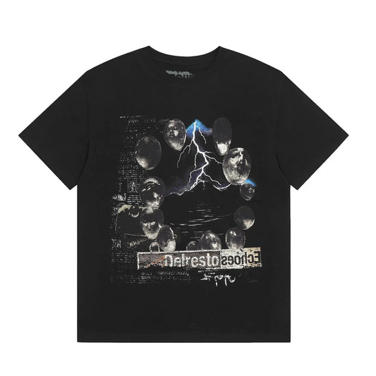 Travis Scott Utopia Echoes Circus Maximus Tee Black