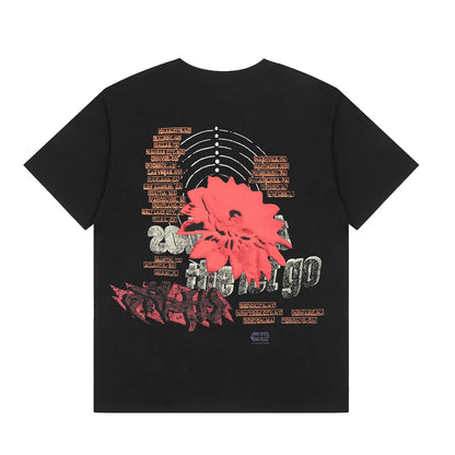 Travis Scott Utopia Echoes Circus Maximus Tee Black