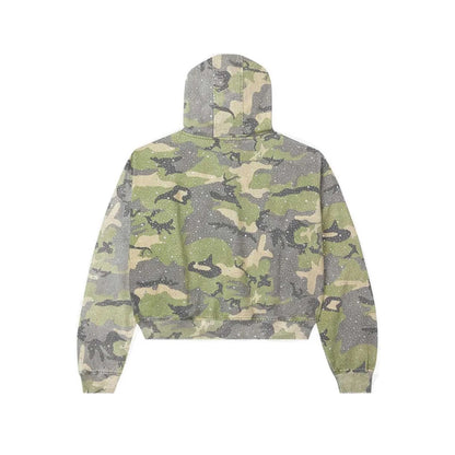 Vale Forever Crystal Camo Zip Up